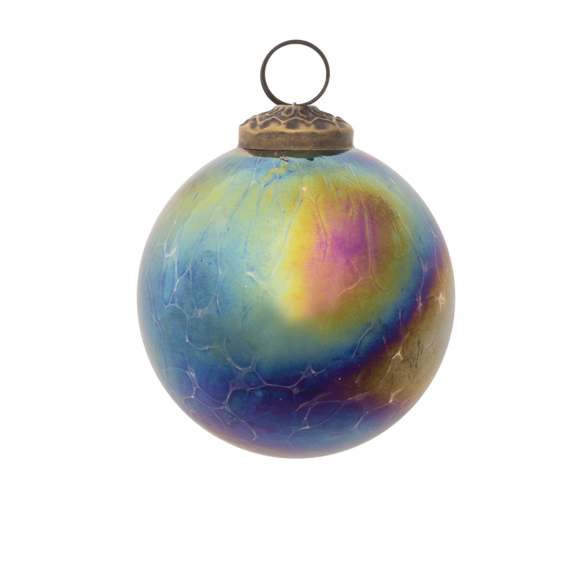 Iridescent Glass Ball Ornaments, 12ct.